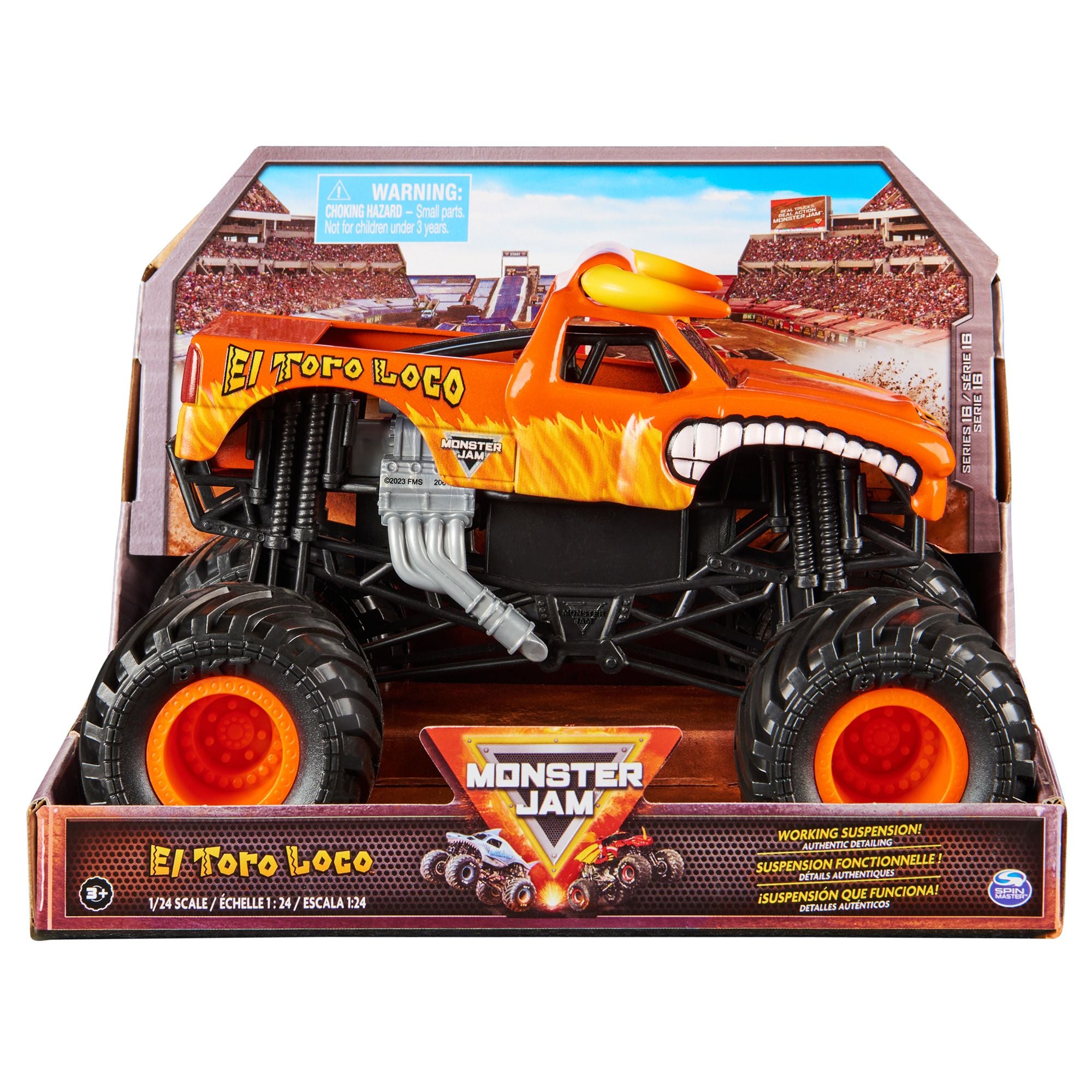 Monster Jam 1:24 Collector Die Cast Series 16 El Toro Loco