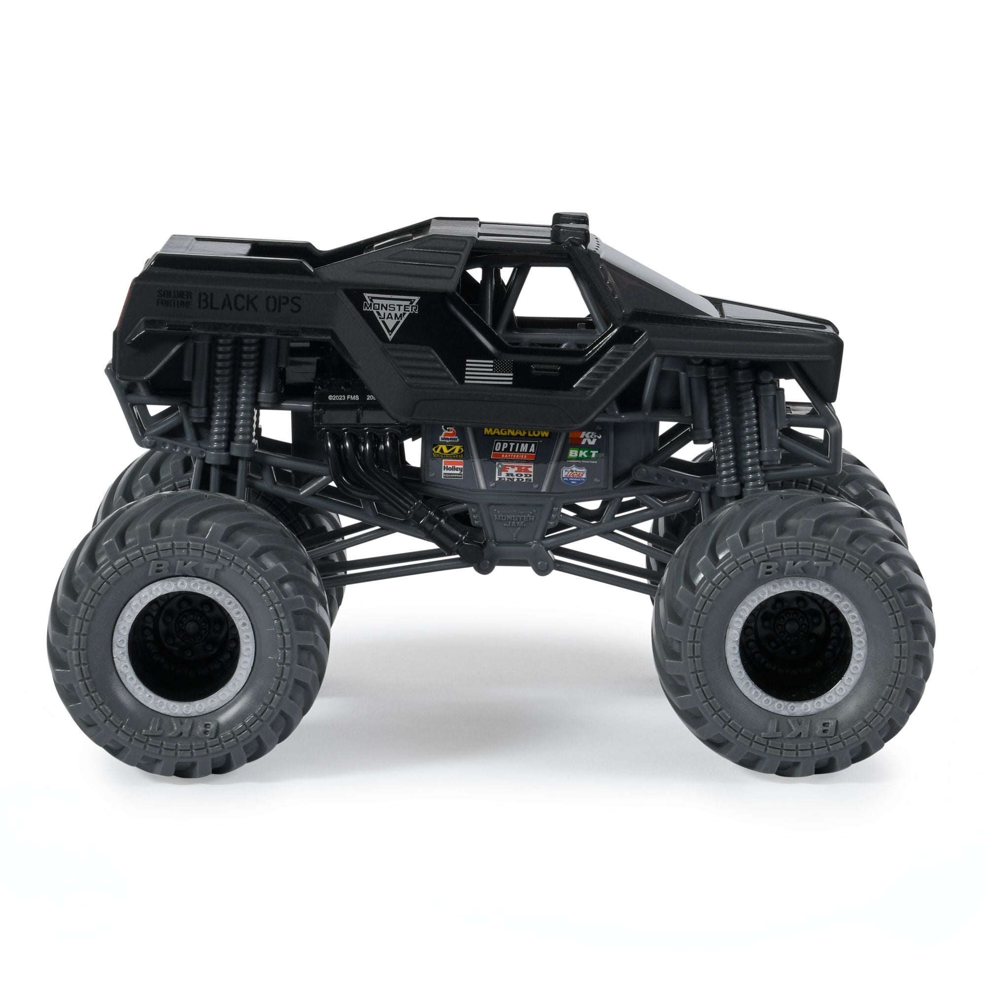Monster Jam 1:24 Collector Die Cast Series 17 Soldier Fortune Black Ops