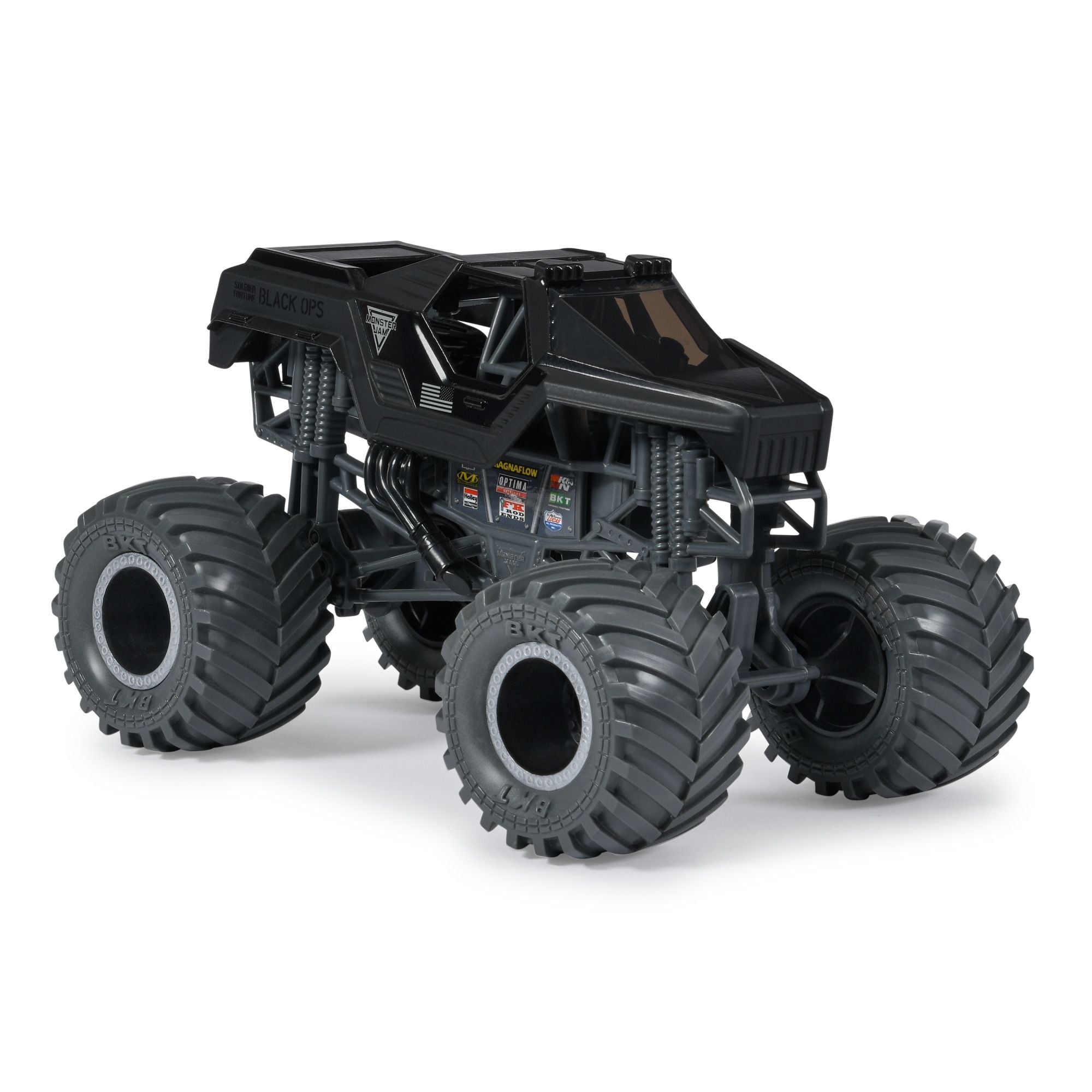 Monster Jam 1:24 Collector Die Cast Series 17 Soldier Fortune Black Ops