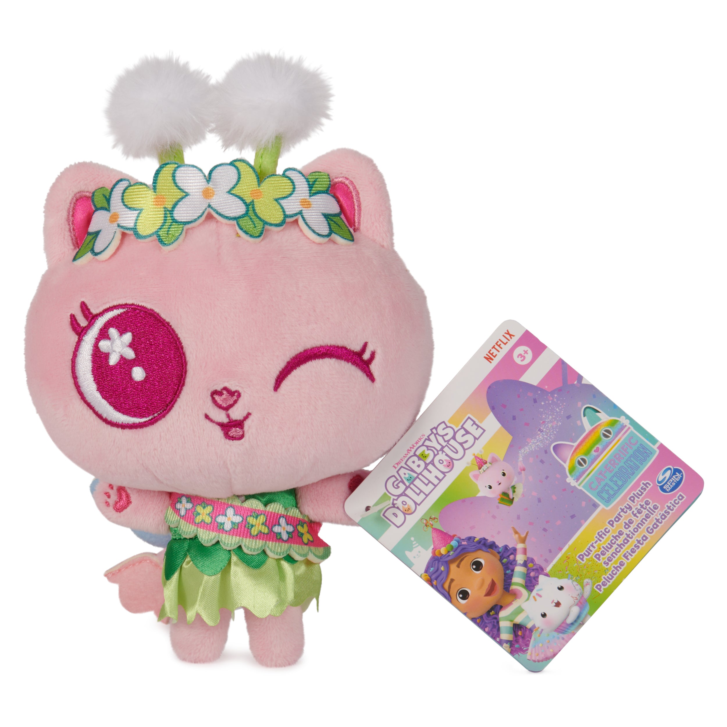 Gabby's Dollhouse Plush Basic Plush Celebration Kitty Fairy