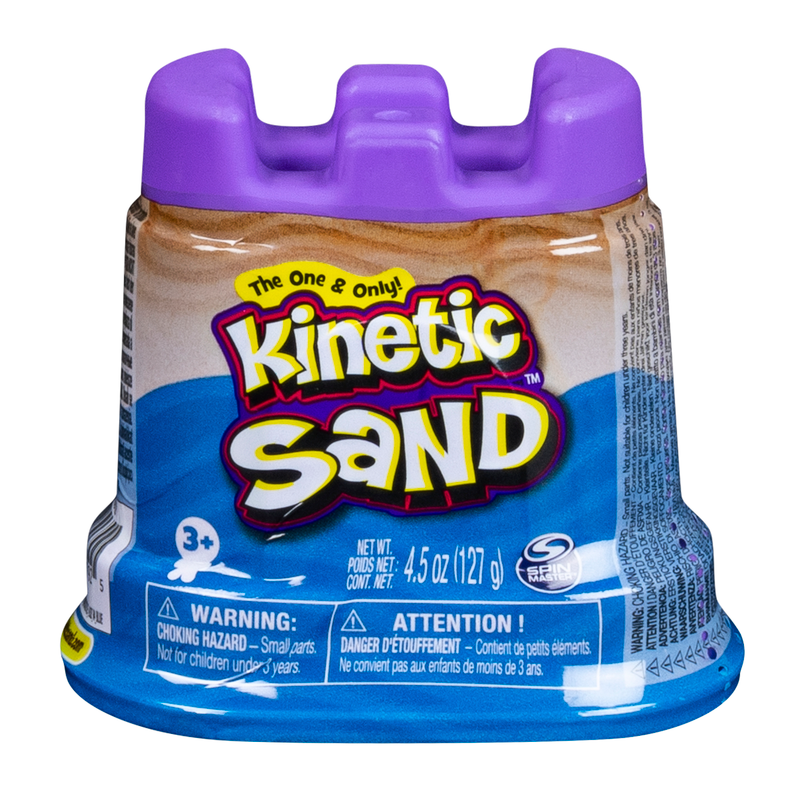 Kinetic Sand 127G Coloured Sand Single Pack Blue