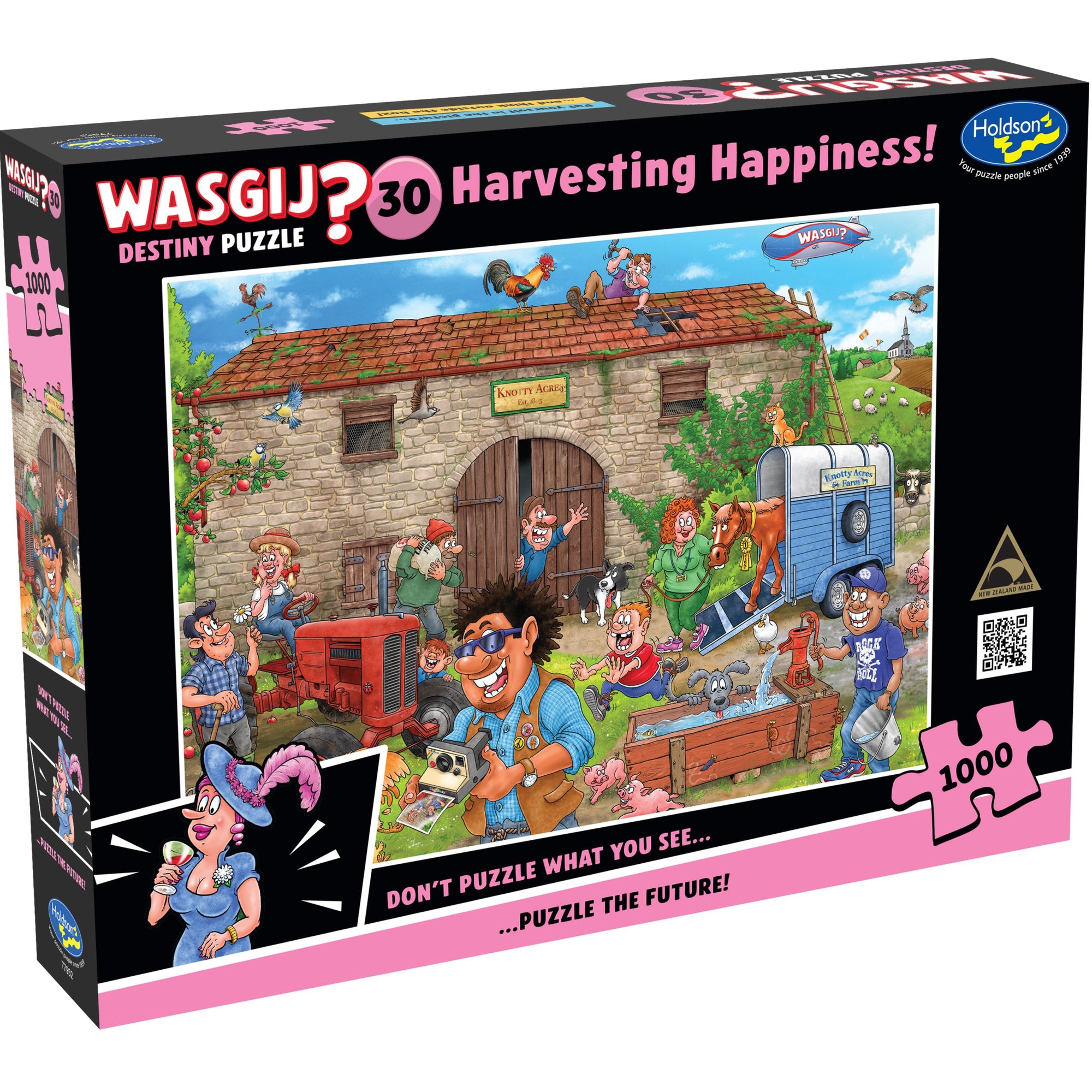 Wasgij Destiny #30 Harvesting Happiness 1000 Piece Jigsaw Puzzle