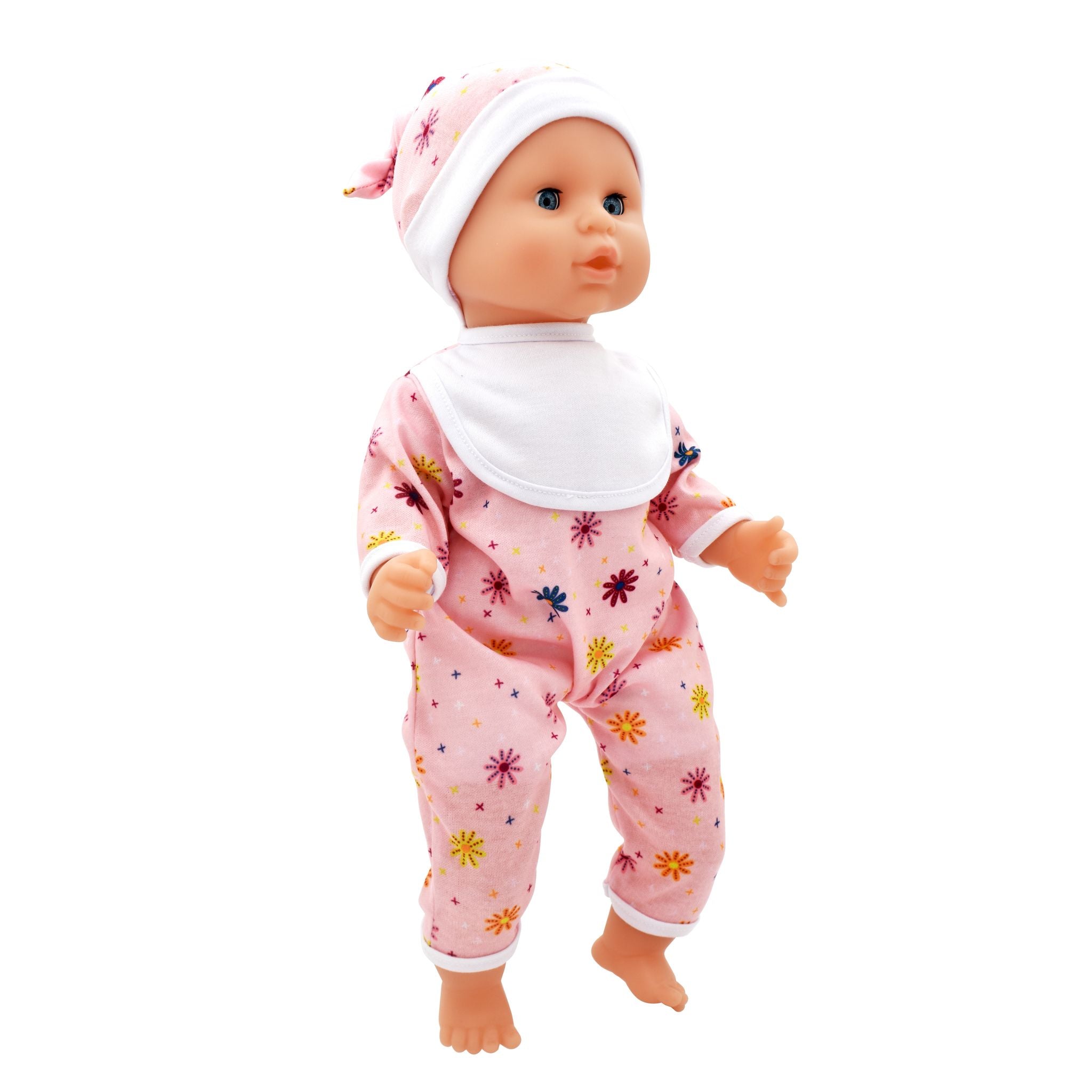 Dolls World Baby Doll Joy - Floral Romper - Toyworld NZ
