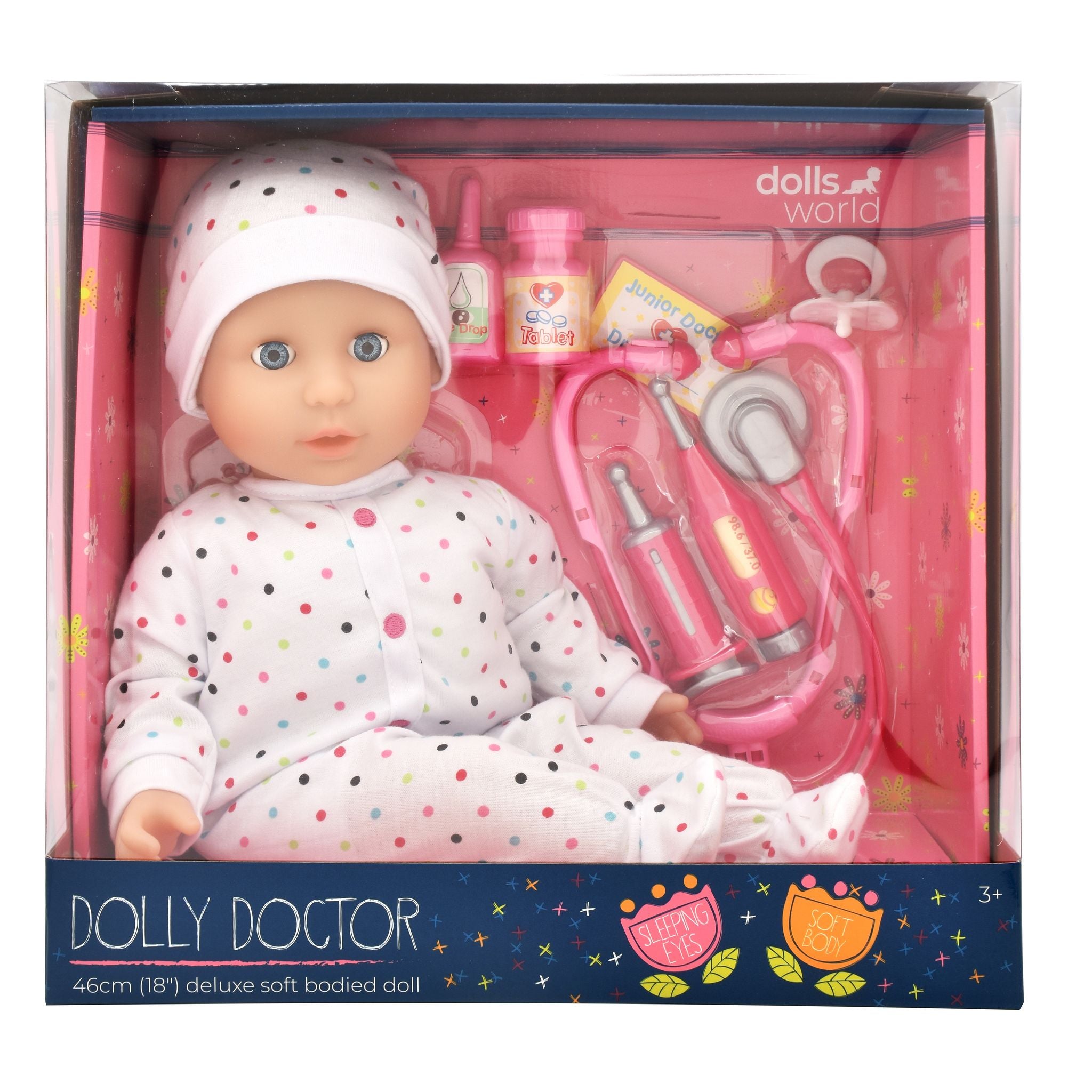 Dolls World Dolly Doctor Playset