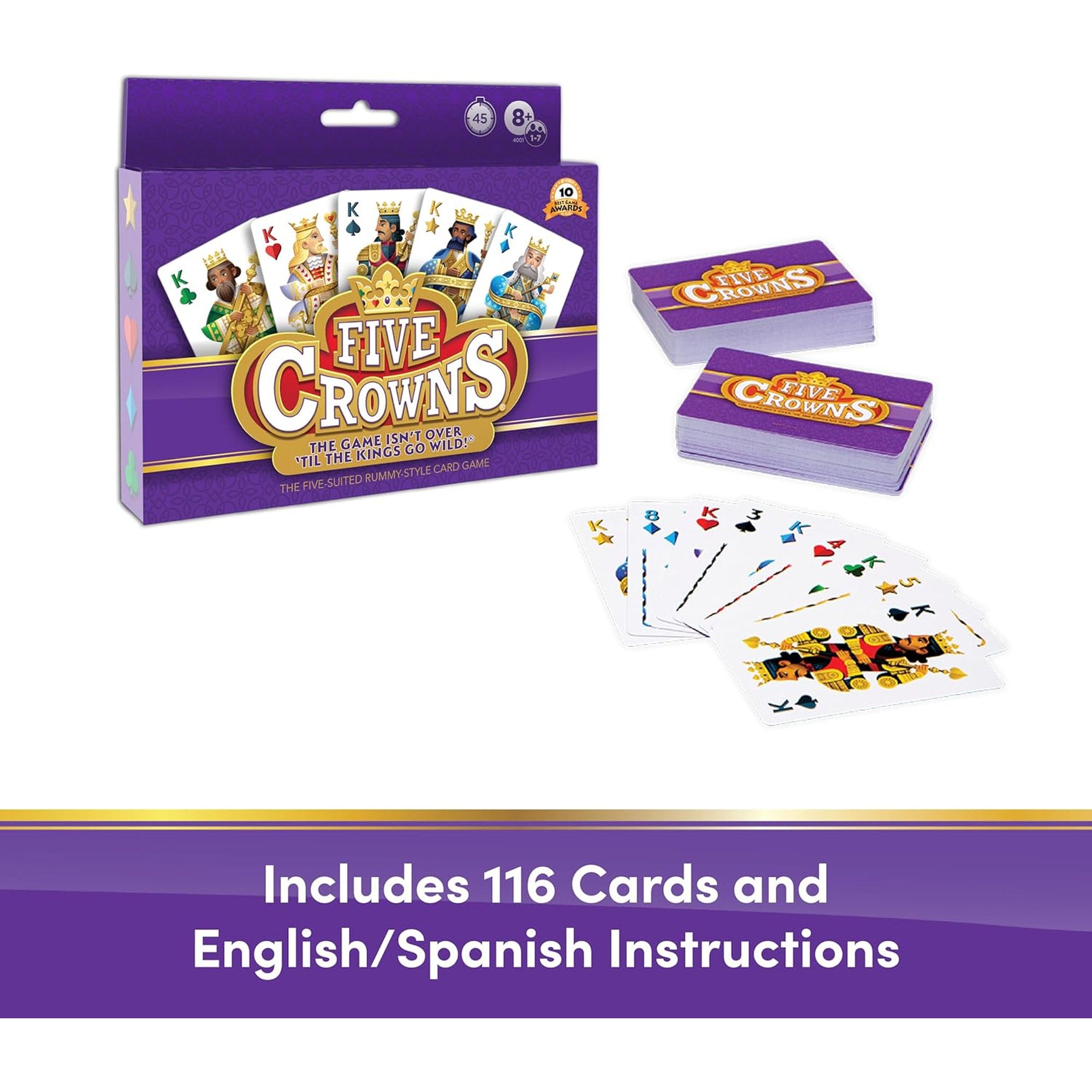 Five Crowns Card Game - Toyworld NZ