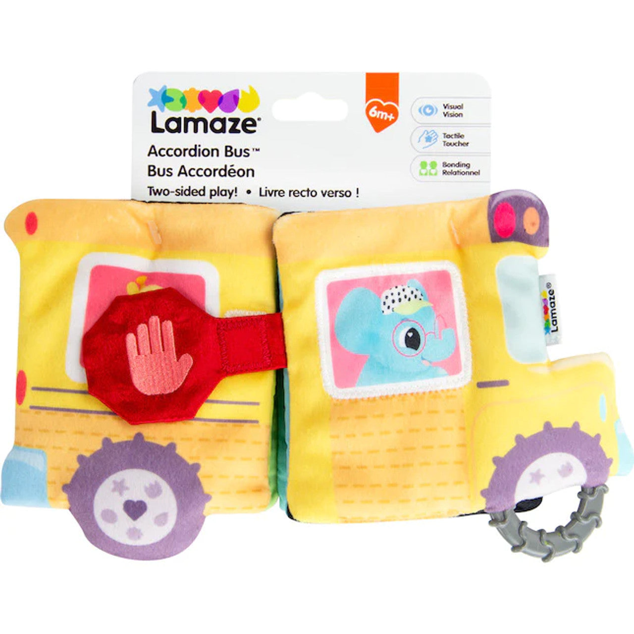 Lamaze Accordion Bus Soft Book