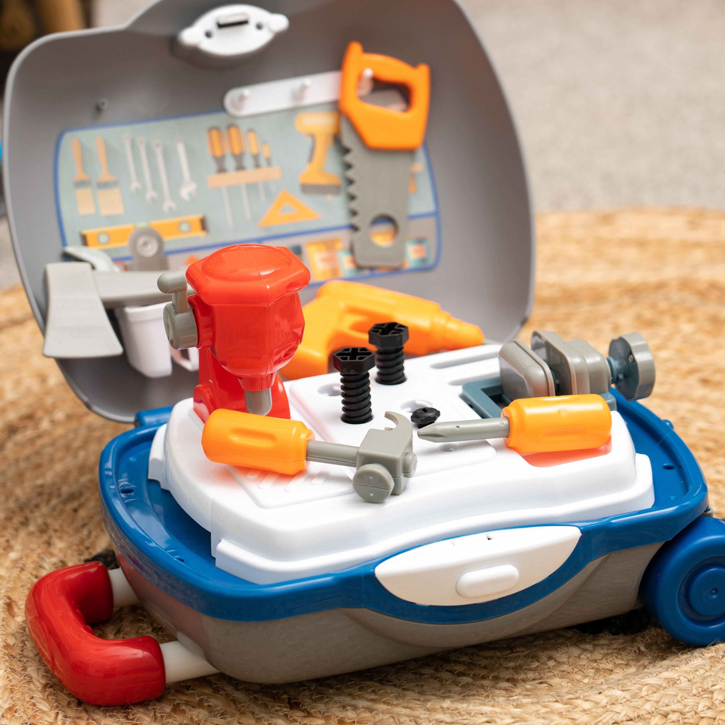 Little Workshop Wheelie Suitcase 20 Piece Case