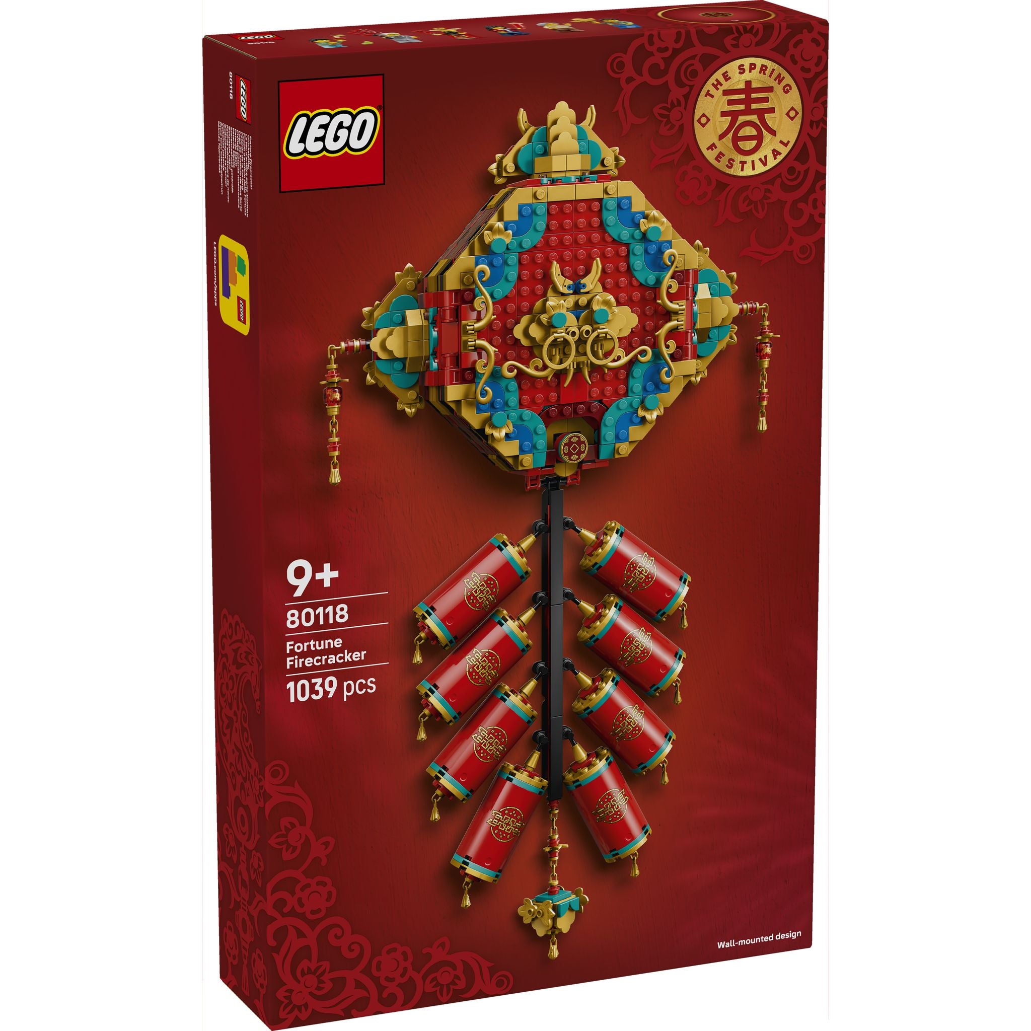 LEGO 80118 Chinese Festivals Spring Festival Fortune Firecracker