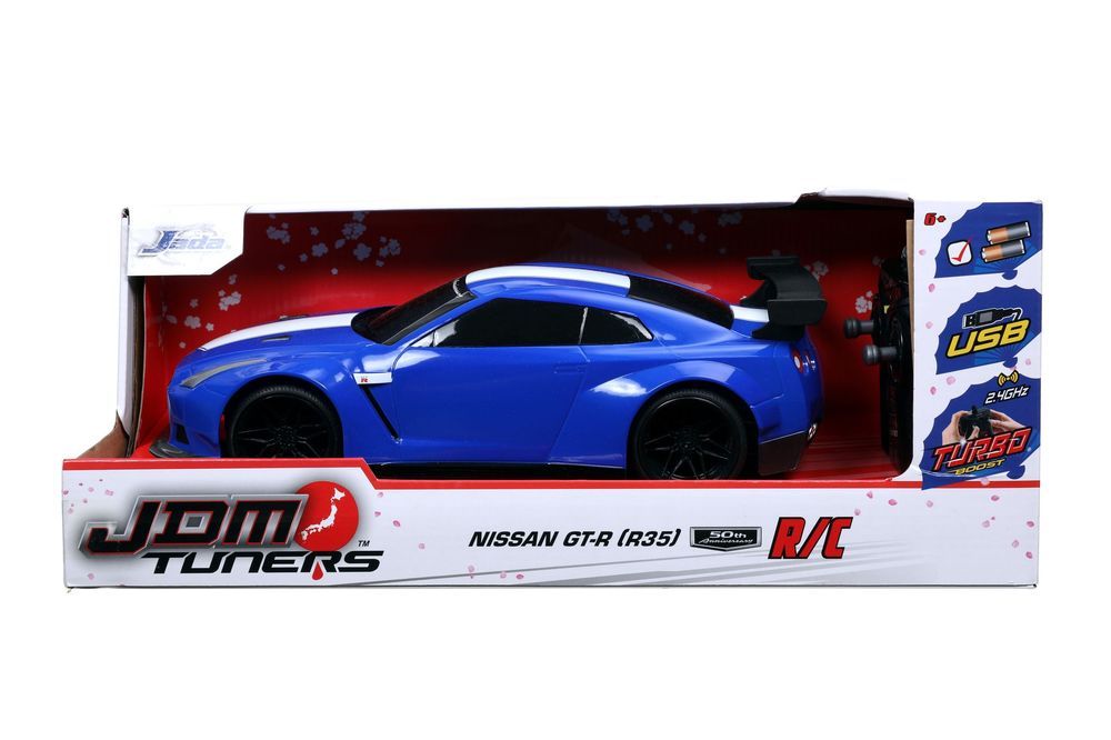 Jada Jdm Turners Remote Control 2019 Nissan GT-R (R35)