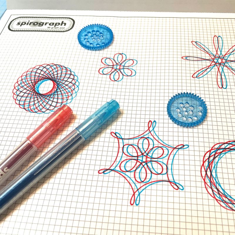 Puzzles Spirograph 3D