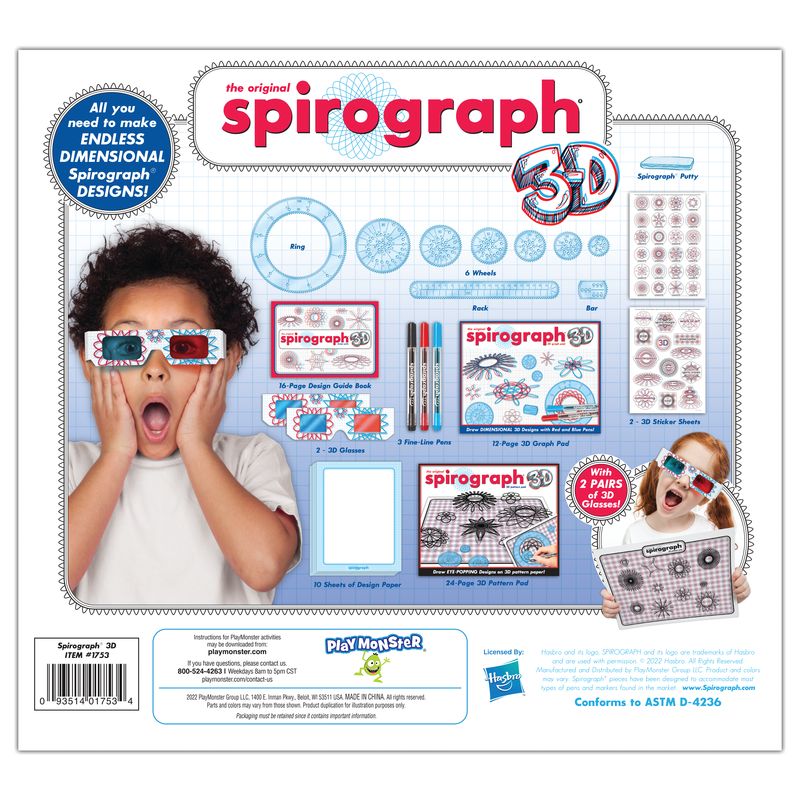 Puzzles Spirograph 3D