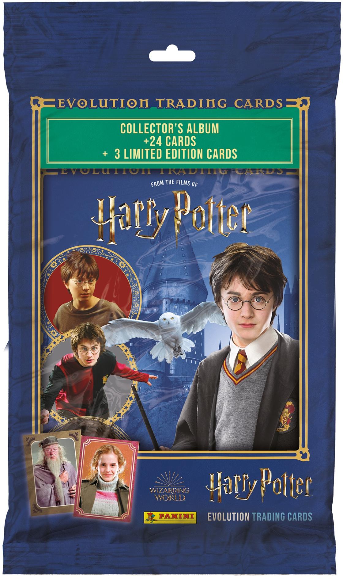 Panini Harry Potter Evolution Trading Cards Collector's Album