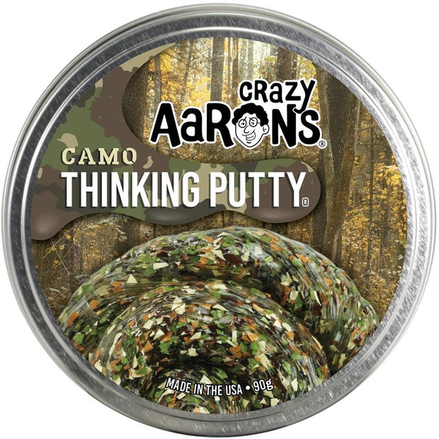 Crazy AAron's Thinking Putty Woodland Camo