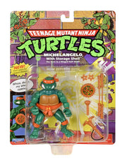 Teenage Mutant Ninja Turtles Classic Michelangelo with Storage Shell
