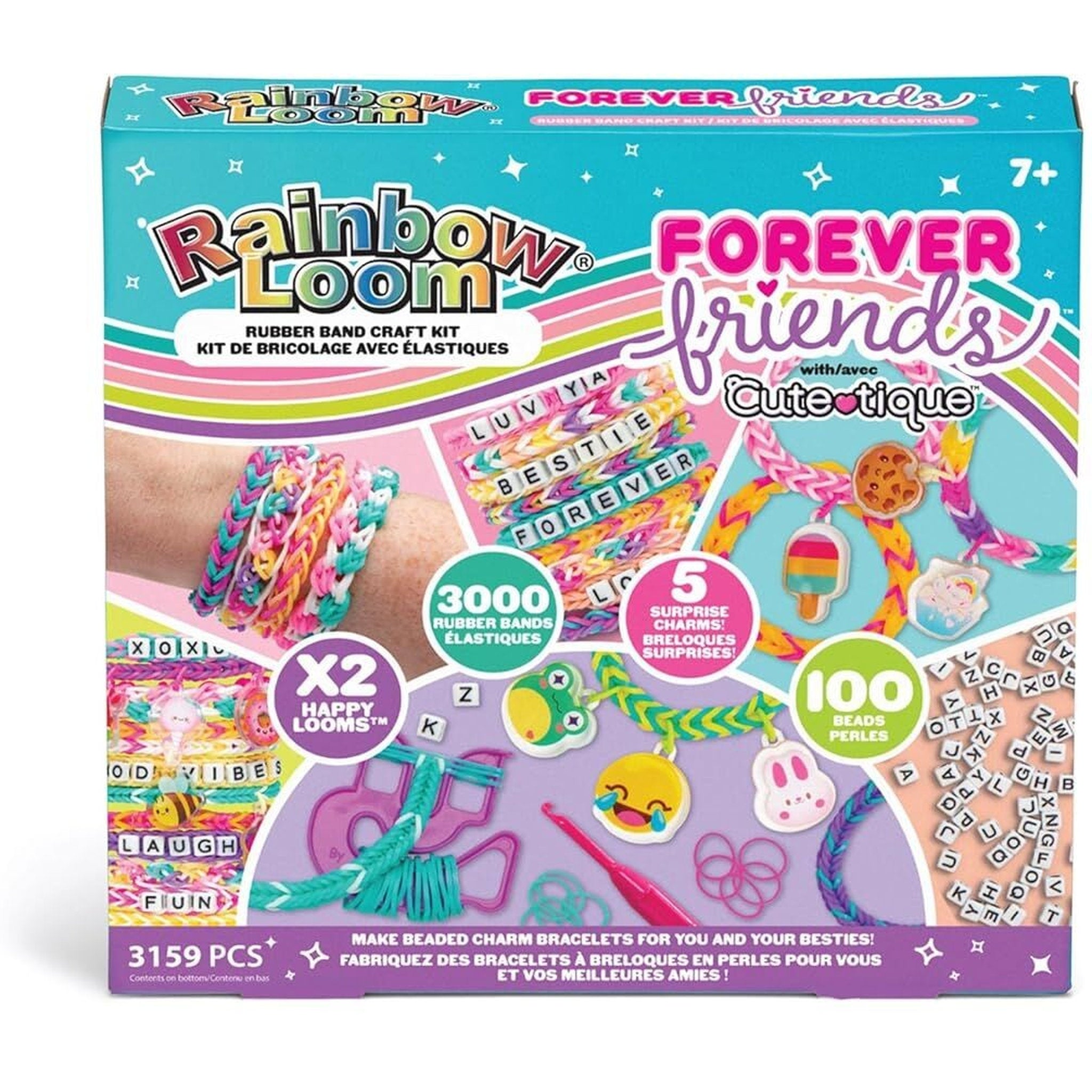 Rainbow Loom: Forever Friends Bracelet Kit