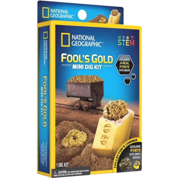 NATIONAL GEOGRAPHIC FOOL'S GOLD MINI DIG KIT