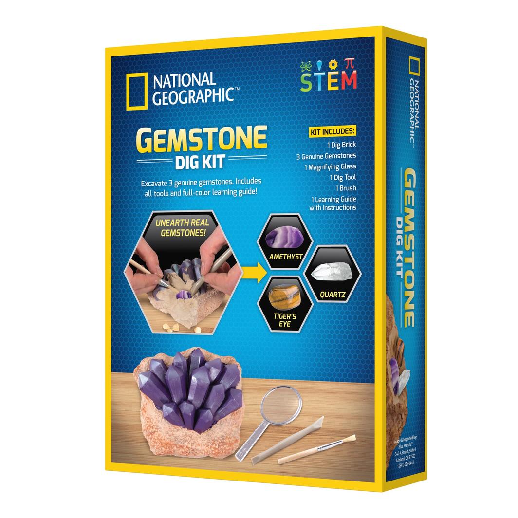 National Geographic Gemstone Dig Kit