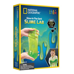 National Geographic Glow In The Dark Slime Lab Green