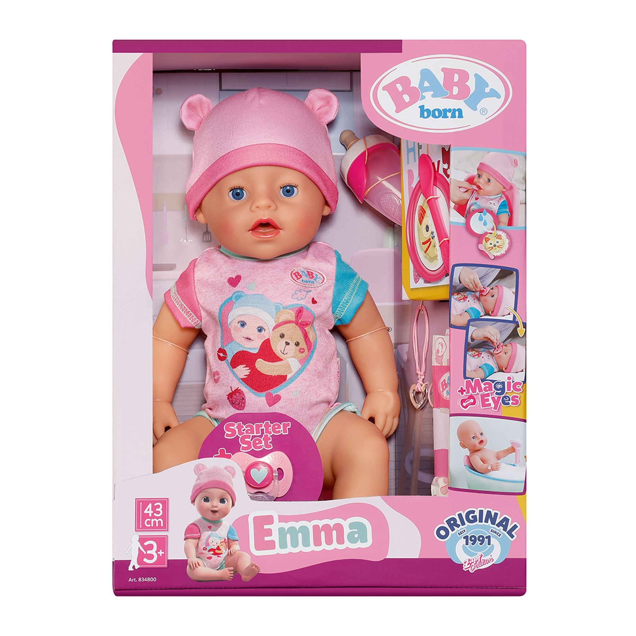 BABY Born Emma 43cm Doll Toyworld NZ baby-born-emma-43cm-doll-toyworld-nz