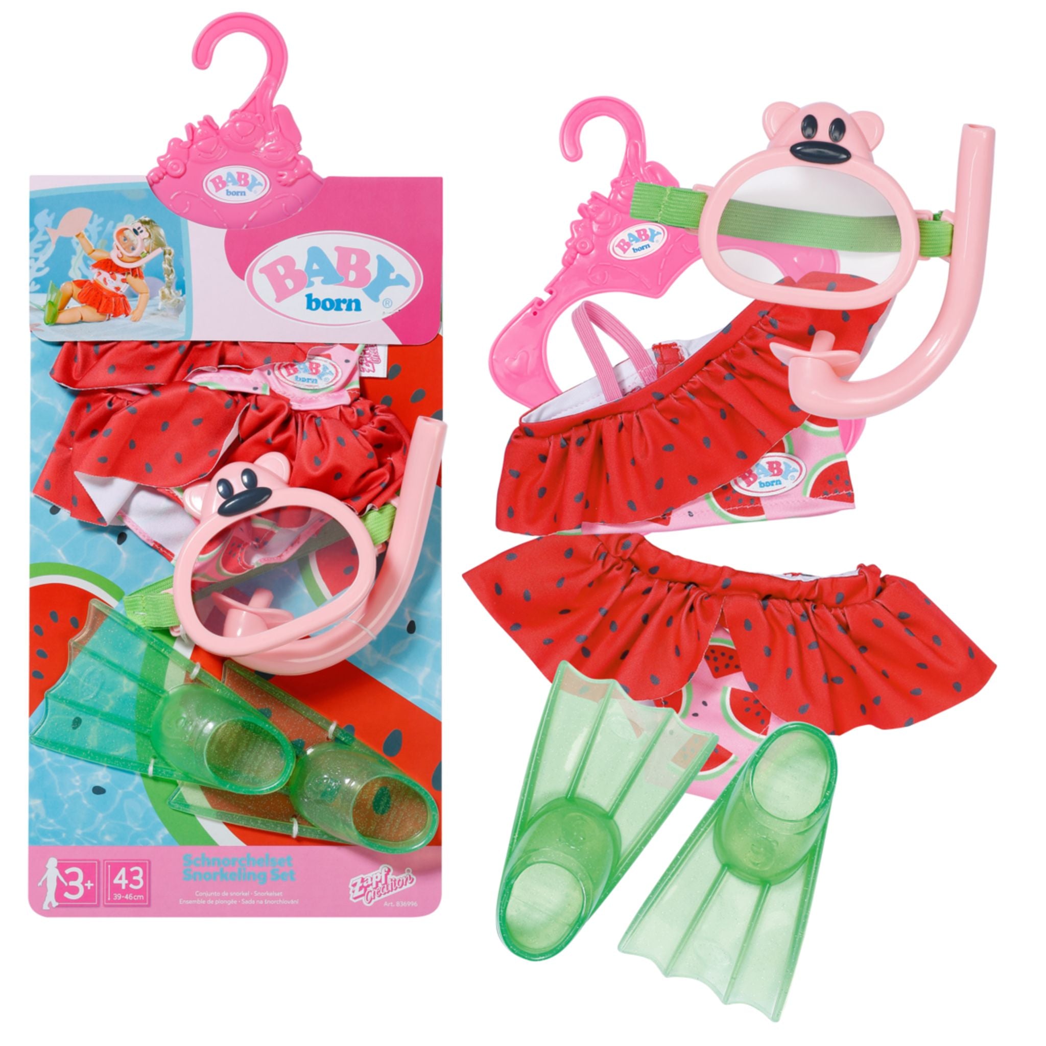 BABY Born Snorkelling Fun Outfit Set