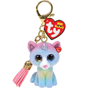 Ty Beanie Babies Clip - Heather Unicorn Cat