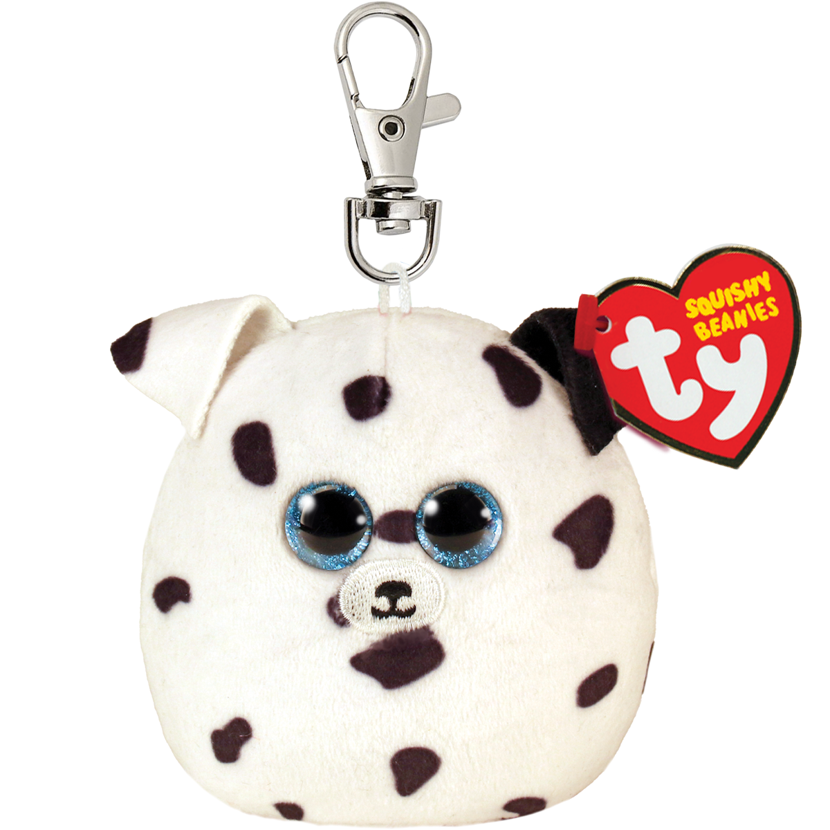 Ty Squishy Beanies Clip - Fetch Dalmation Dog