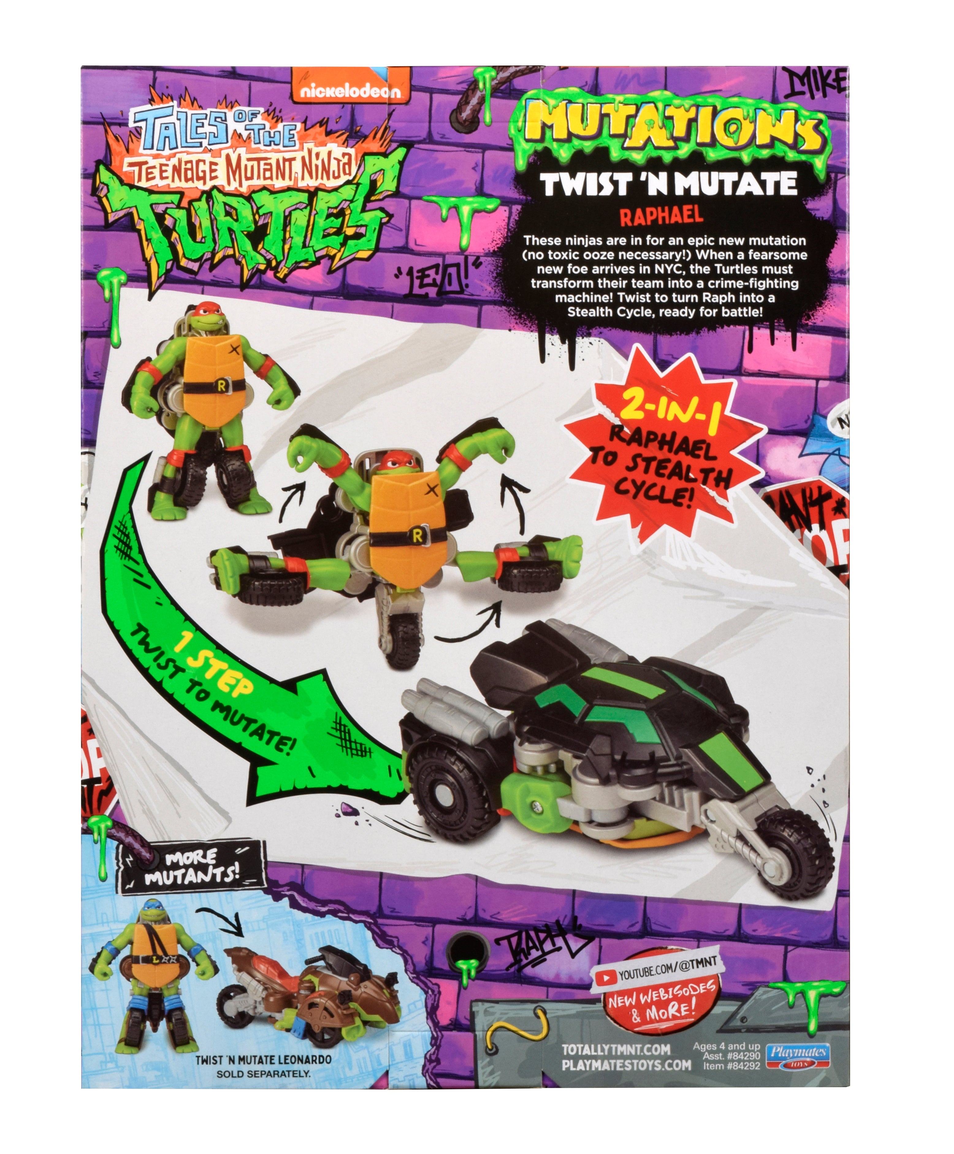TMNT: Twist 'N' Mutate Vehicle - Raphael