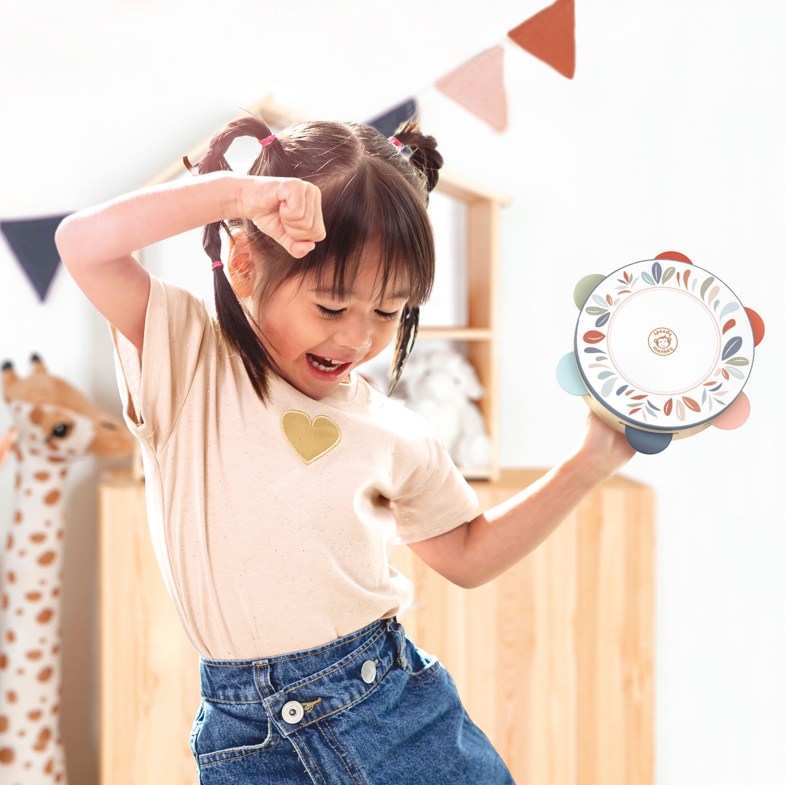 Speedy Monkey - Tamborine