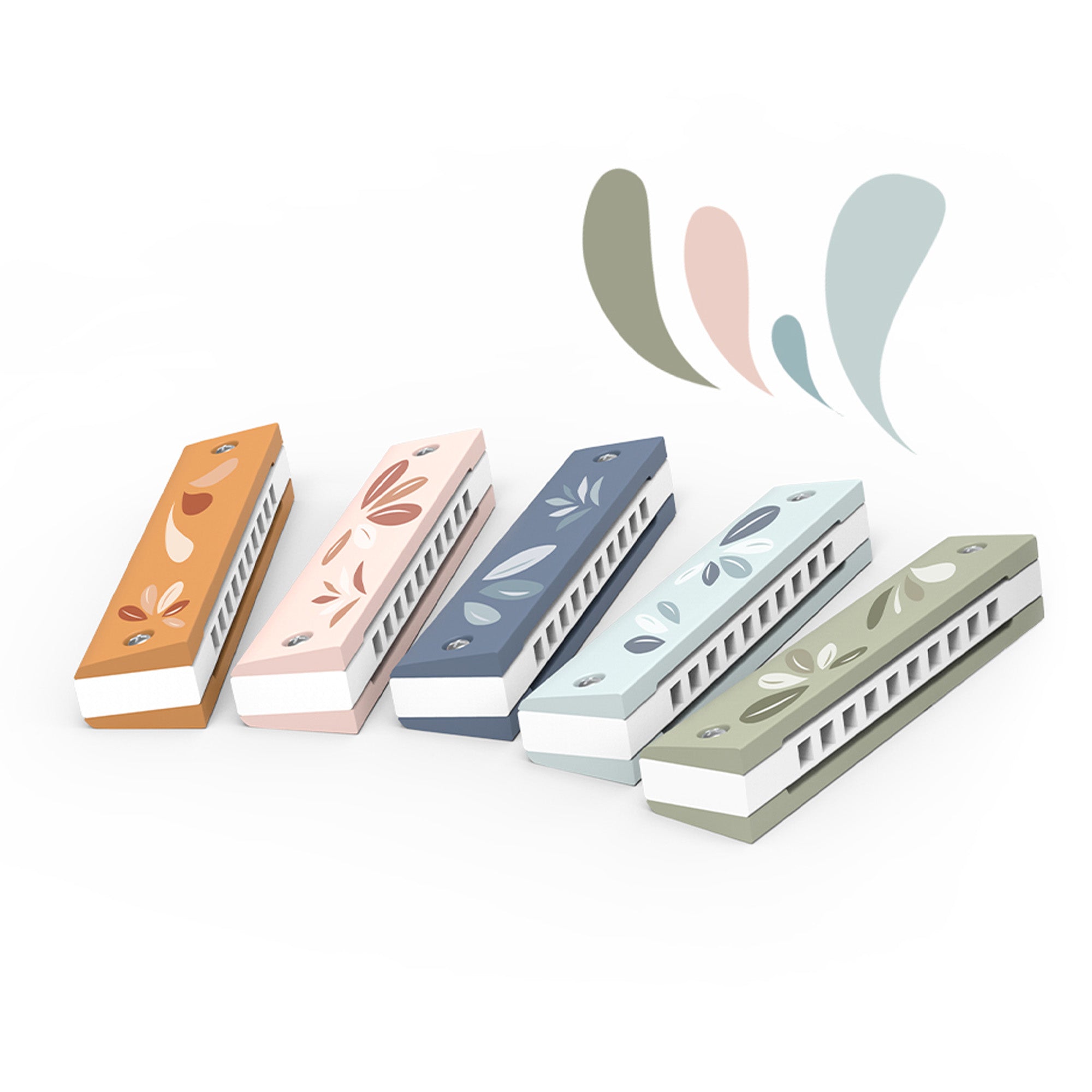 Speedy Monkey Wooden Harmonica Assorted Styles