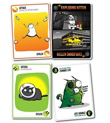 GAME EXPANSION FOR EXPLODING KITTENS GAME AGE 30+