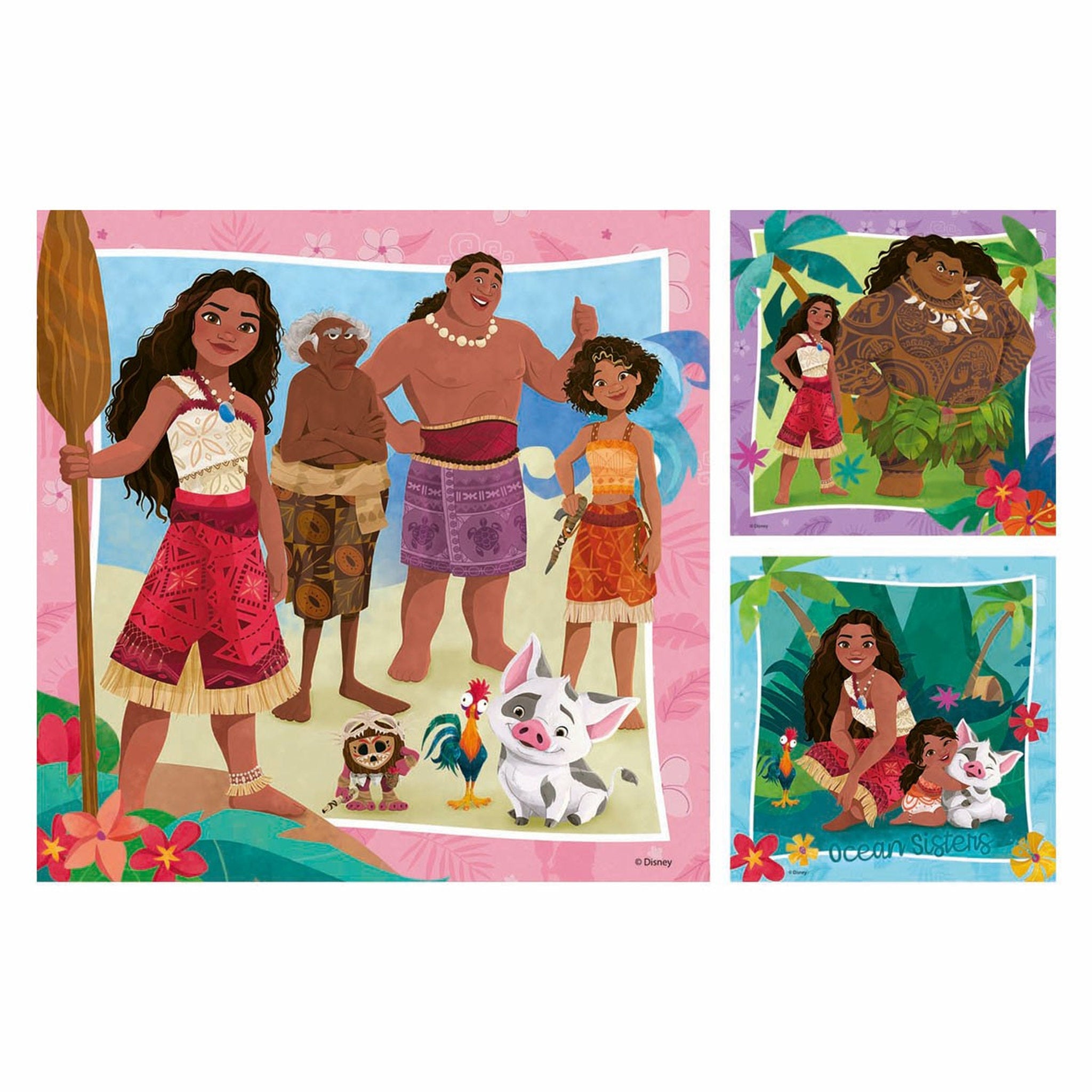 Ravensburger Disney Moana 2 Off to New Adventures 3x49 Pieces
