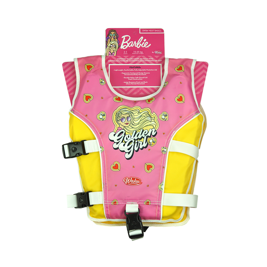 Wahu Barbie Swim Vest Small 15-25Kg