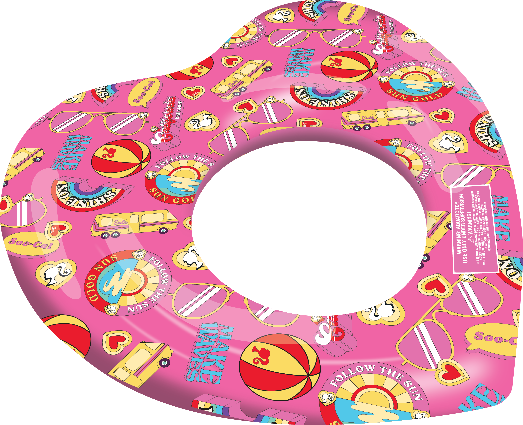 Wahu Barbie Heart Shaped Ring