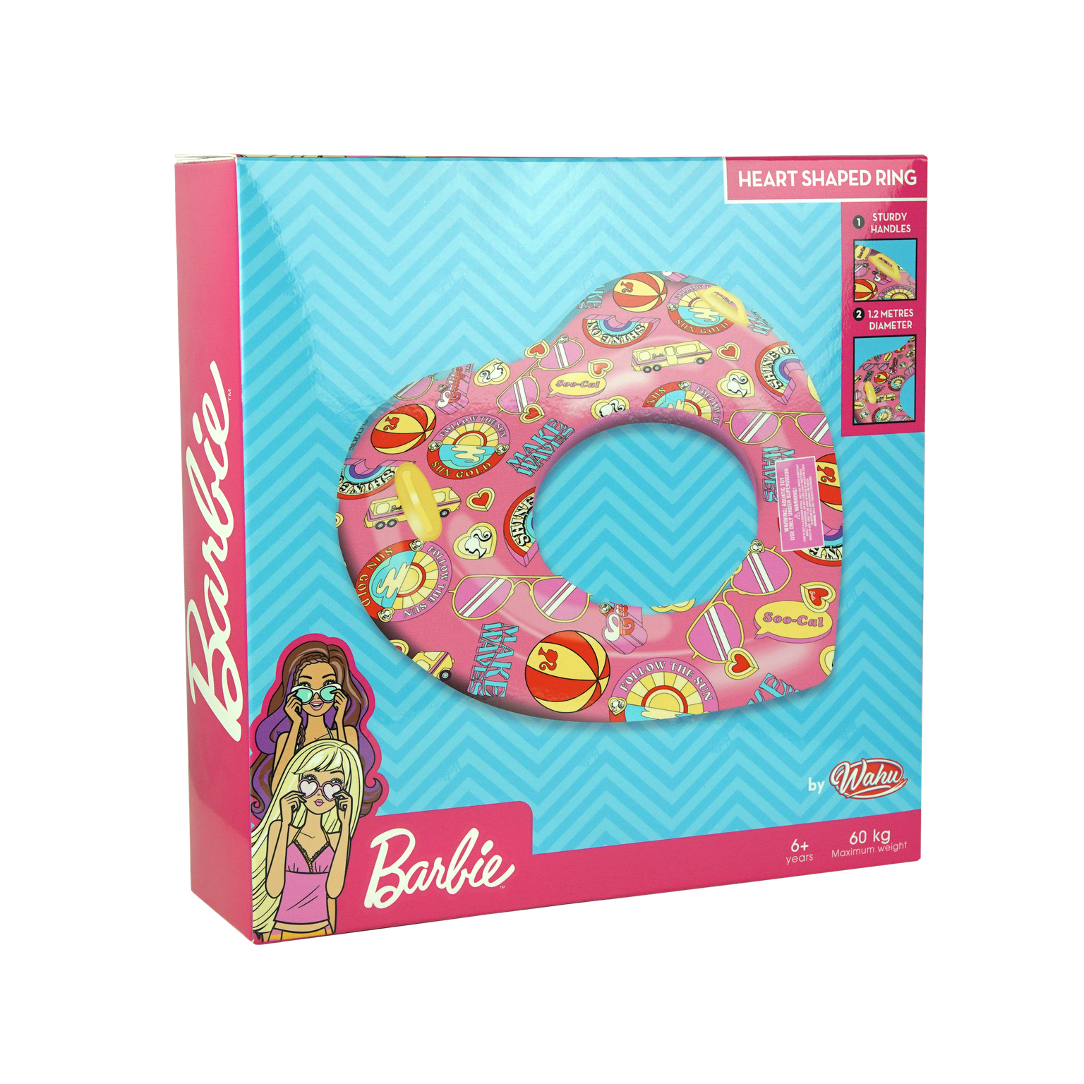 Wahu Barbie Heart Shaped Ring