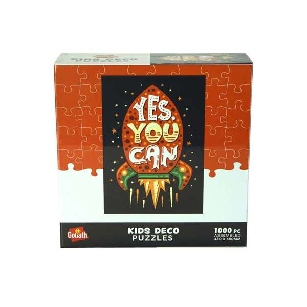 Childrens Deco Puzzles 1000 Piece Yes You Can Rocket