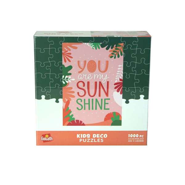 Childrens Deco Puzzles 1000 Piece You Are My Sunshine