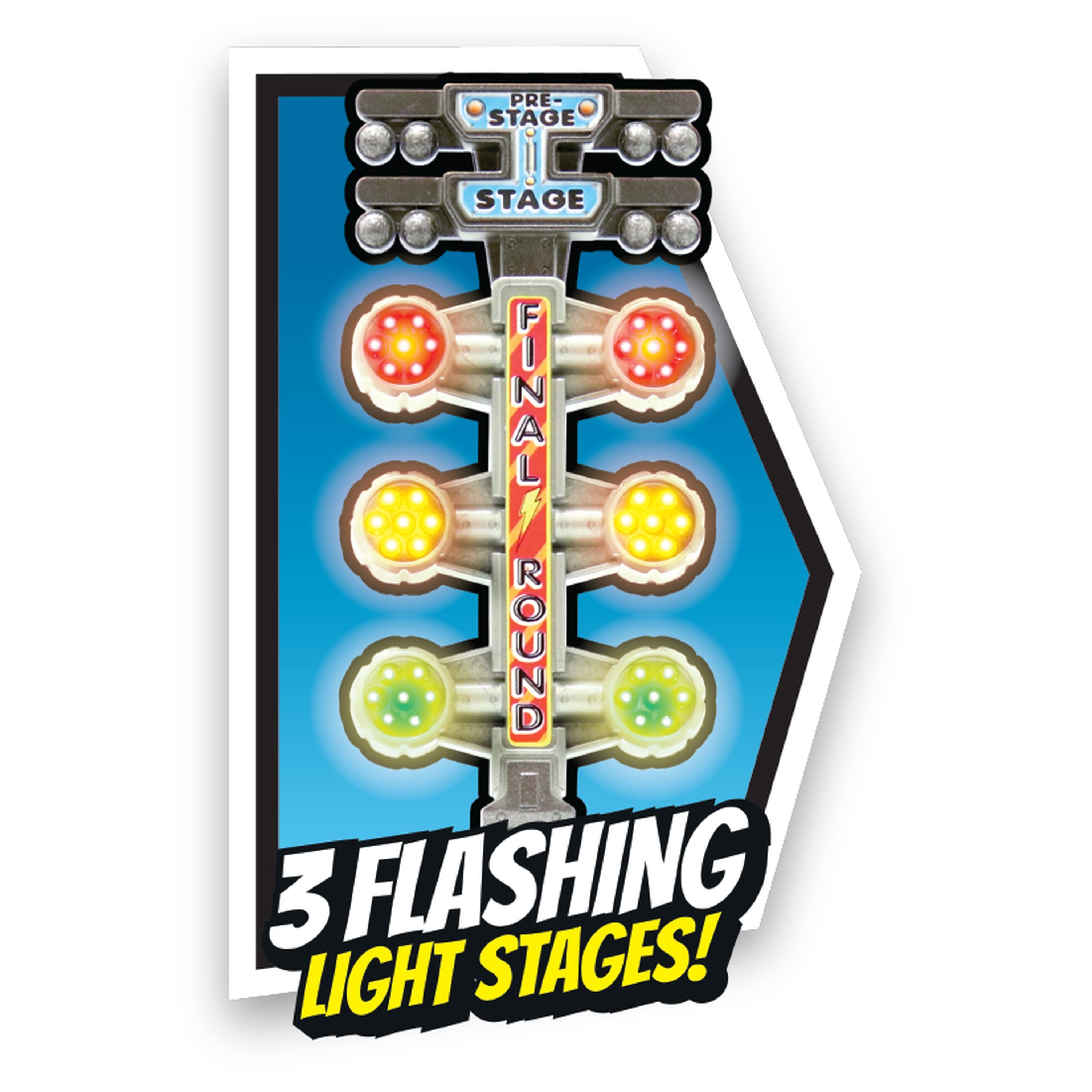 Bumpers Cars Jump Ramp Set With Lights & Sounds Gate