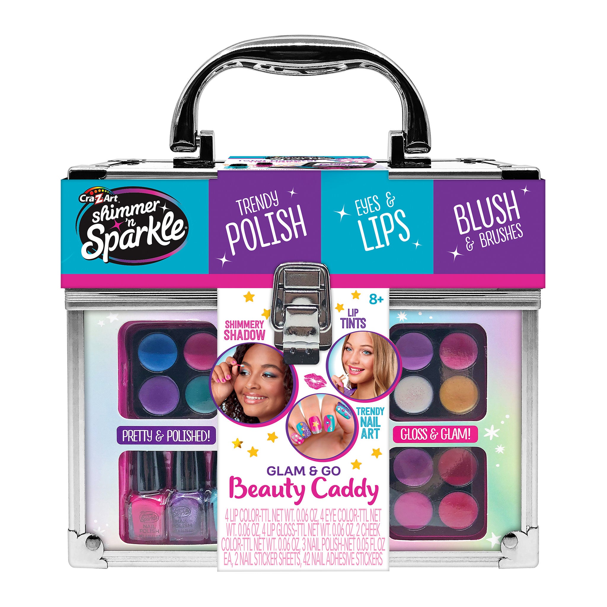 Cra-Z-Art Shimmer 'N Sparkle Glam & Go Beauty Caddy