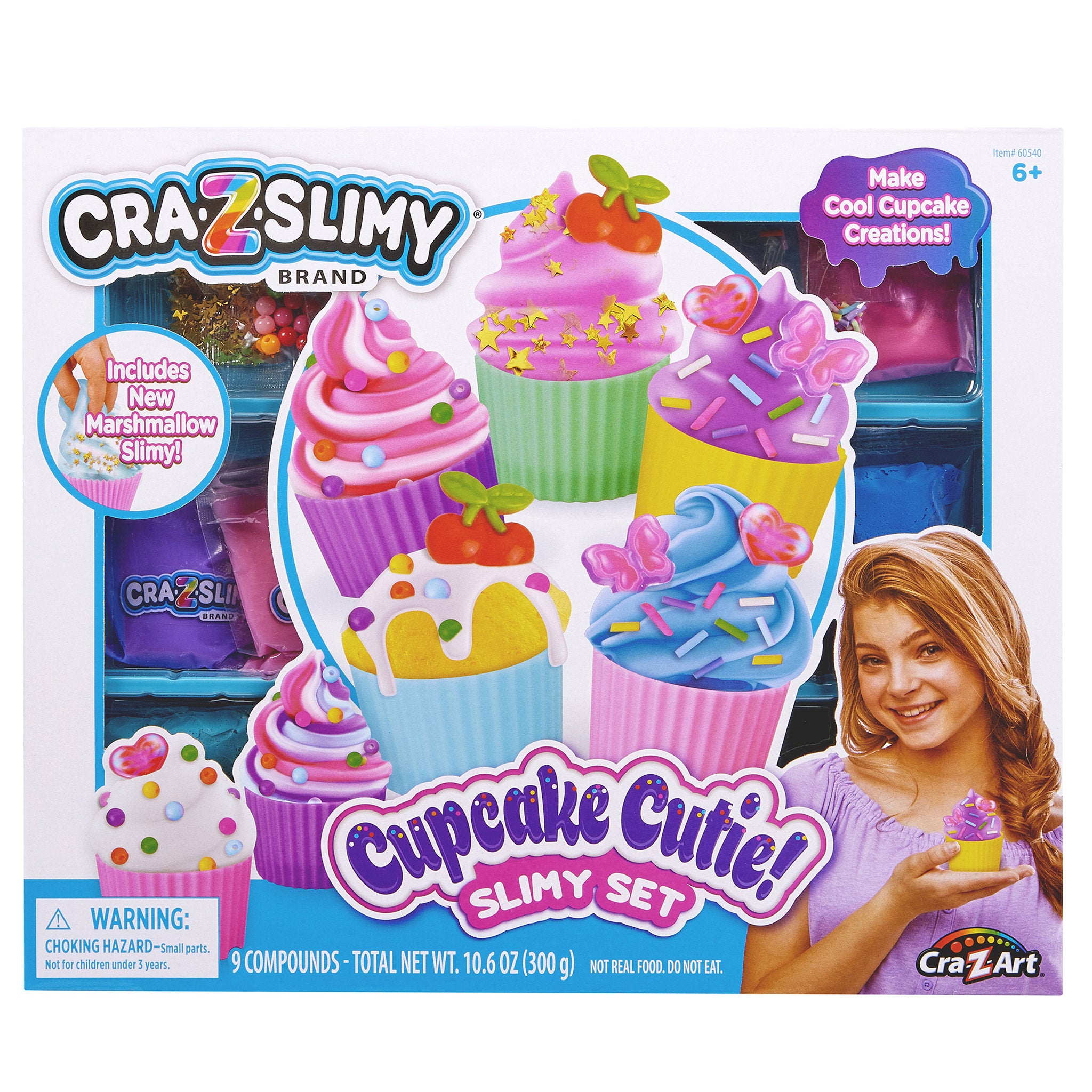 Cra-Z-Slimy Cupcake Cutie Slimy Set