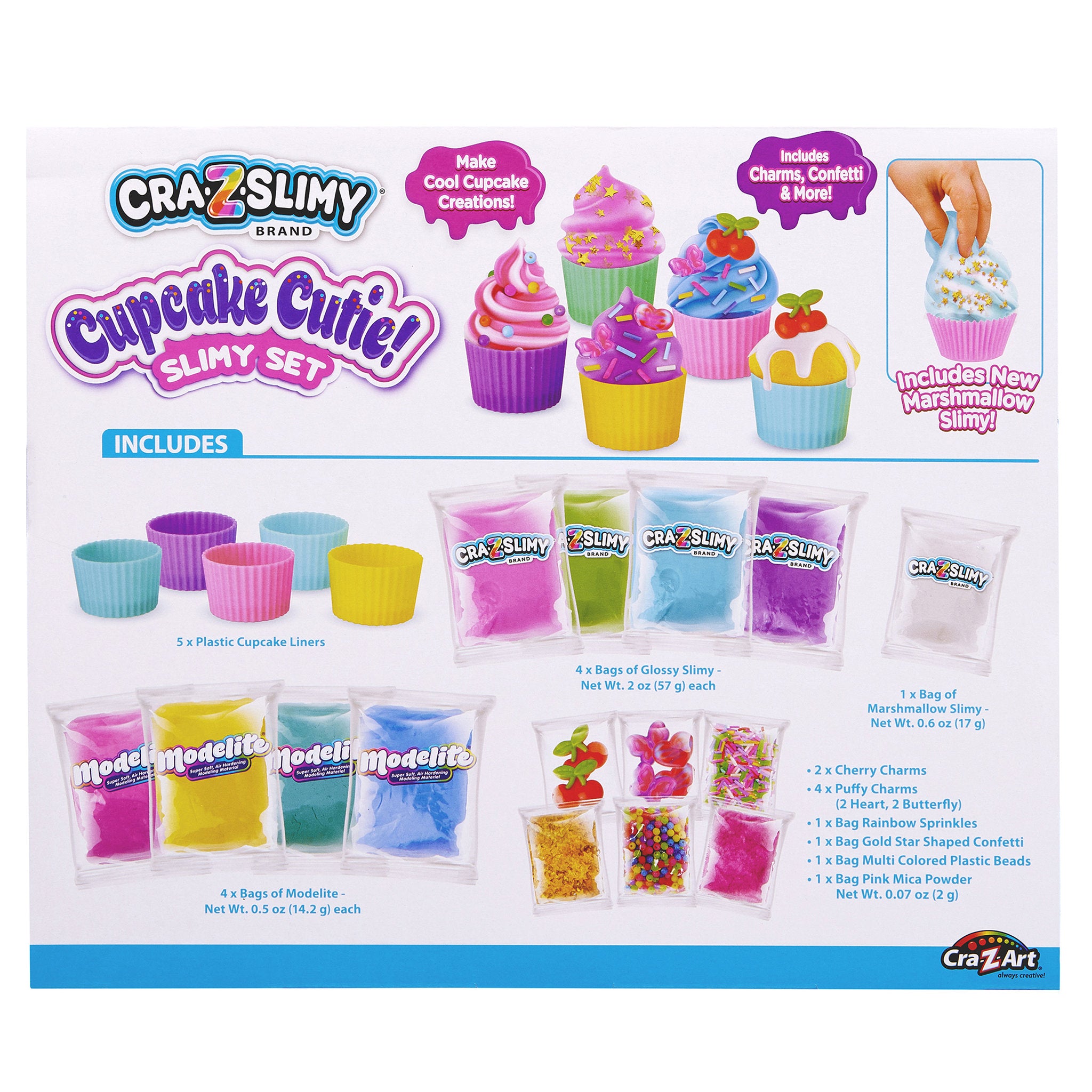 Cra-Z-Slimy Cupcake Cutie Slimy Set