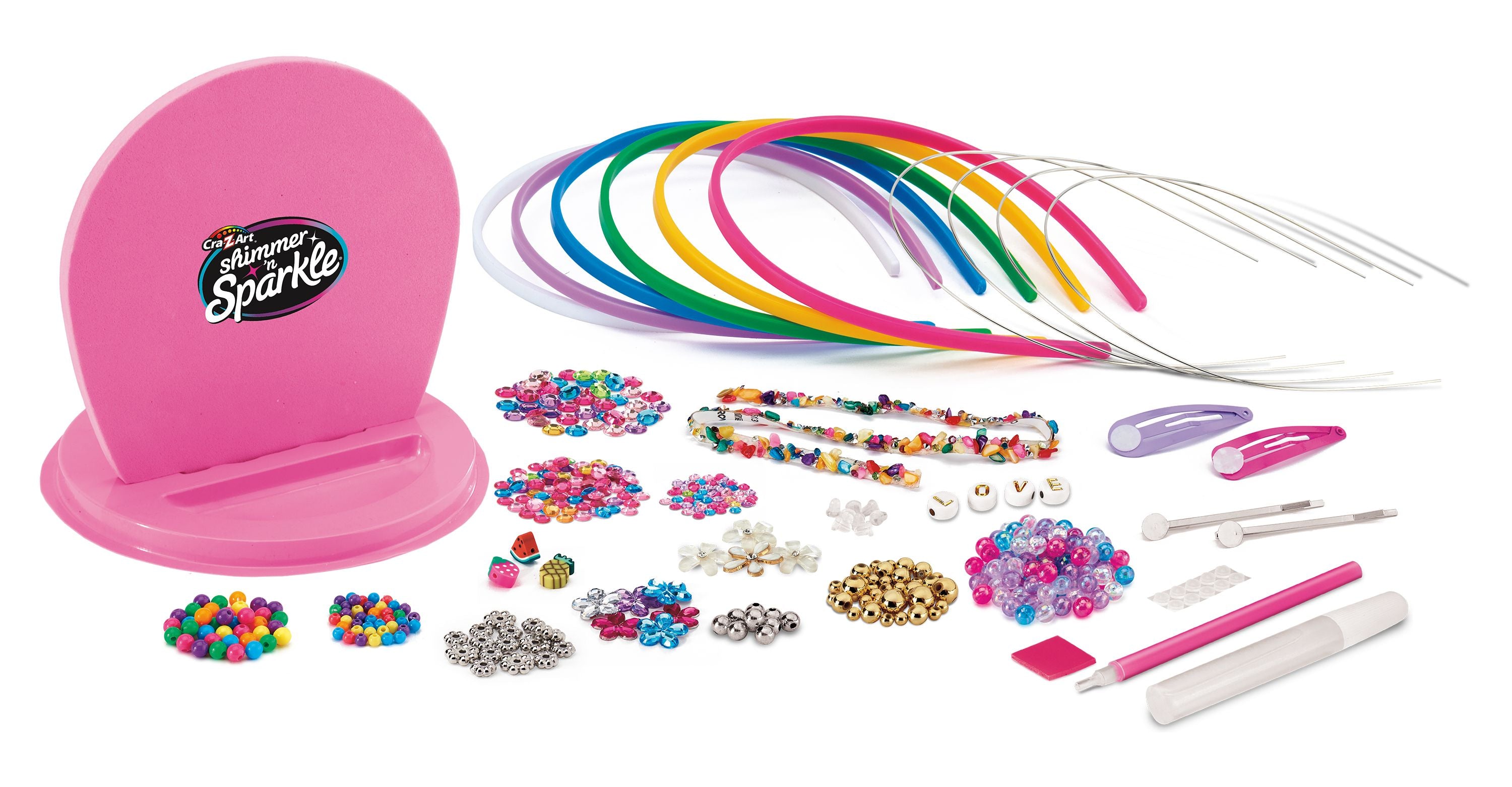 Cra-Z-Art Shimmer 'N Sparkle Sparkling Headbands & Barrettes