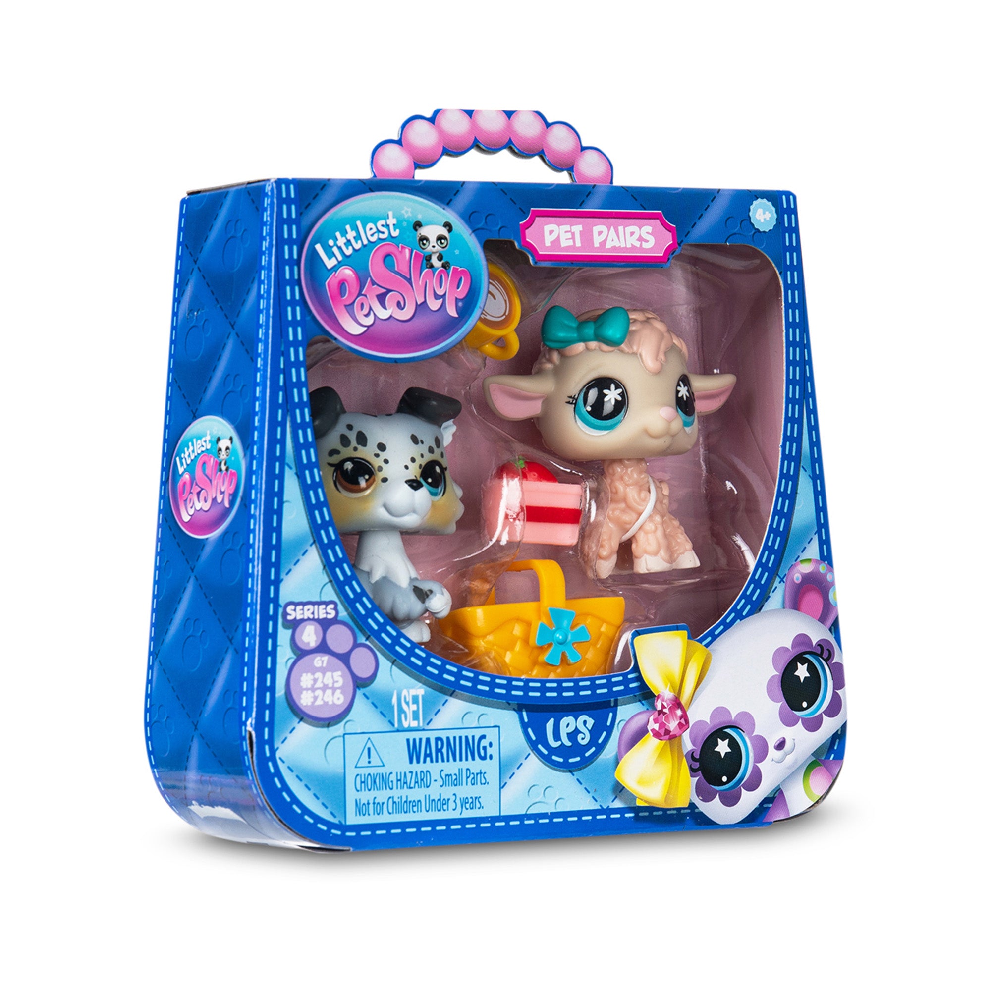 Littlest Petshop Pet Pair 2 Pack Series 4 - Shepherd Dog & Lamb