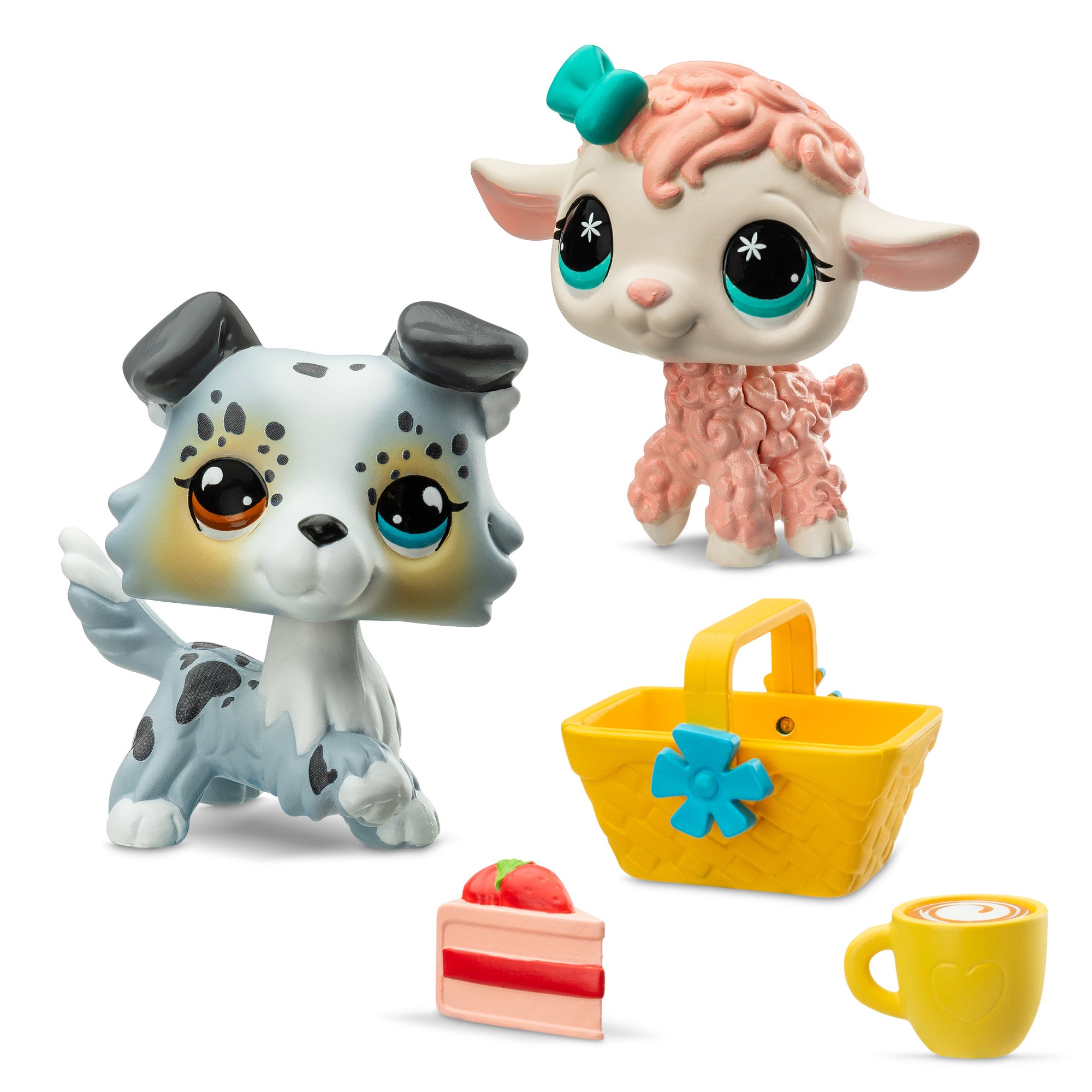 Littlest Petshop Pet Pair 2 Pack Series 4 - Shepherd Dog & Lamb