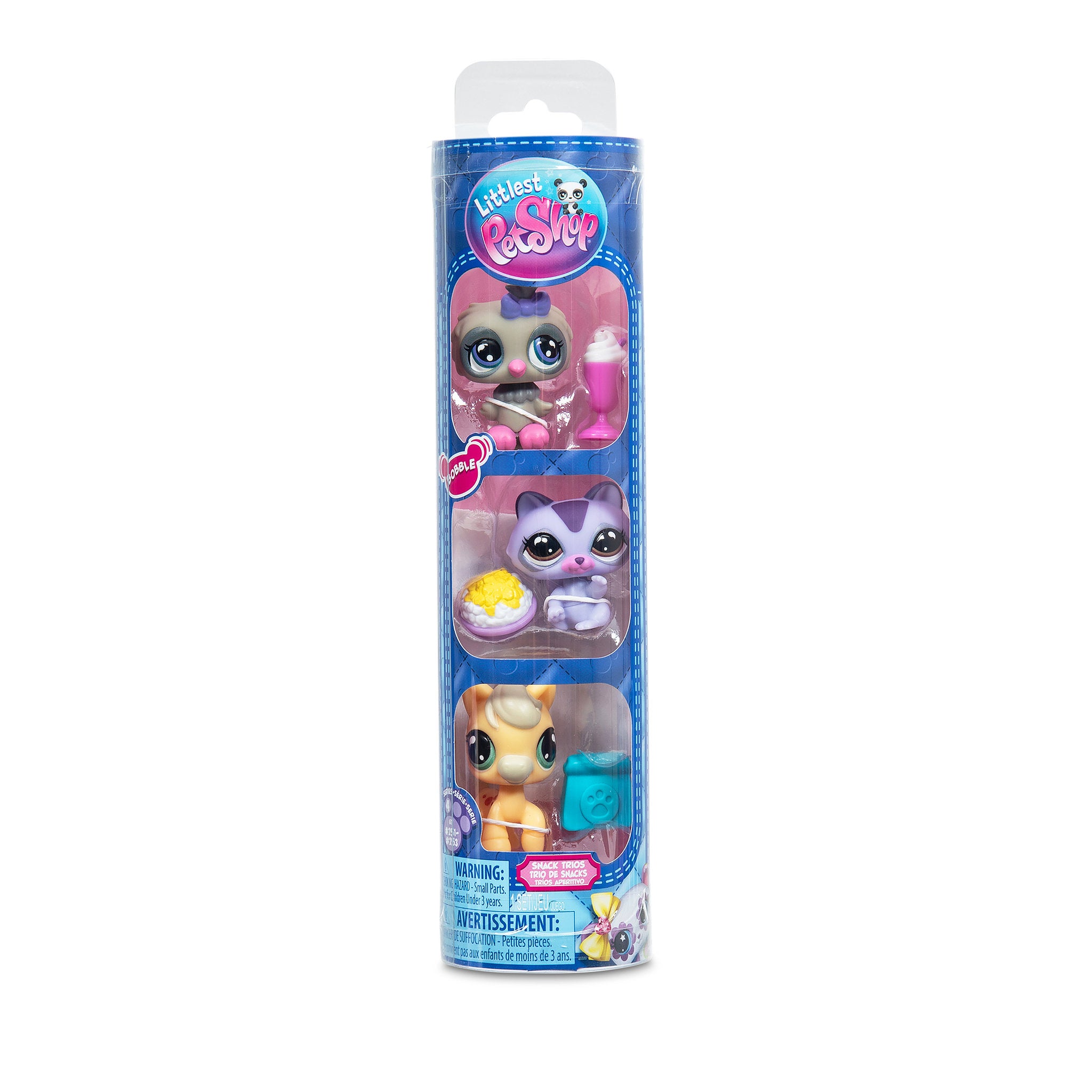 Littlest Pet Shop 3 Pack Trio Series 4 - Nighttime Snack