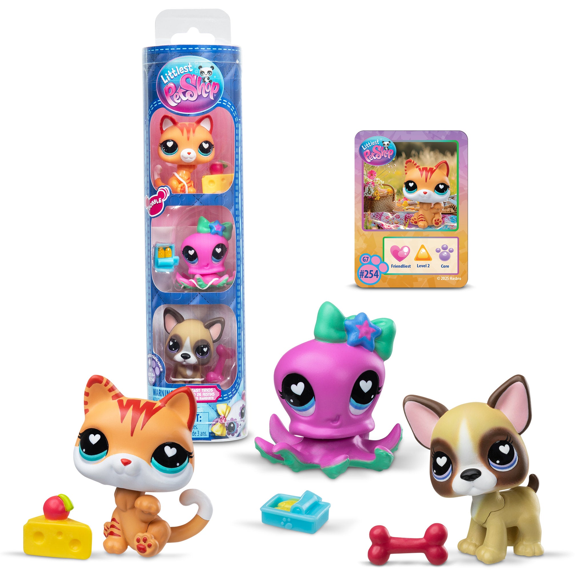 Littlest Pet Shop 3 Pack Trio Series 4 - Fun Feast