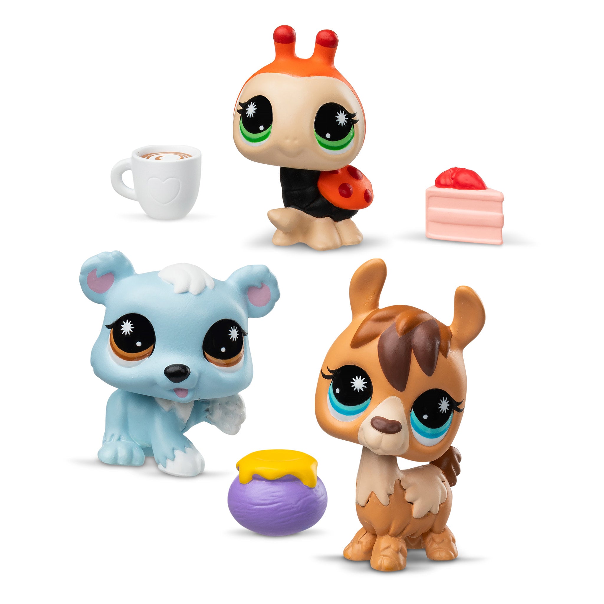 Littlest Pet Shop 3 Pack Trio Series 4 - Sweet Treats
