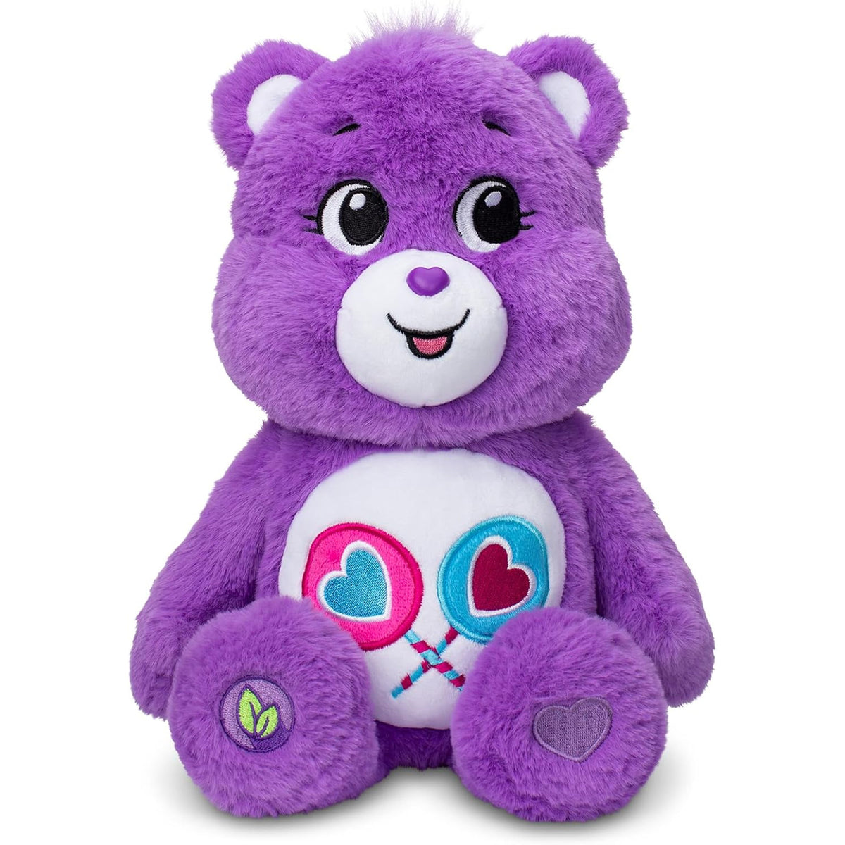 Care Bears Medium Eco Plush - Share Bear toy.