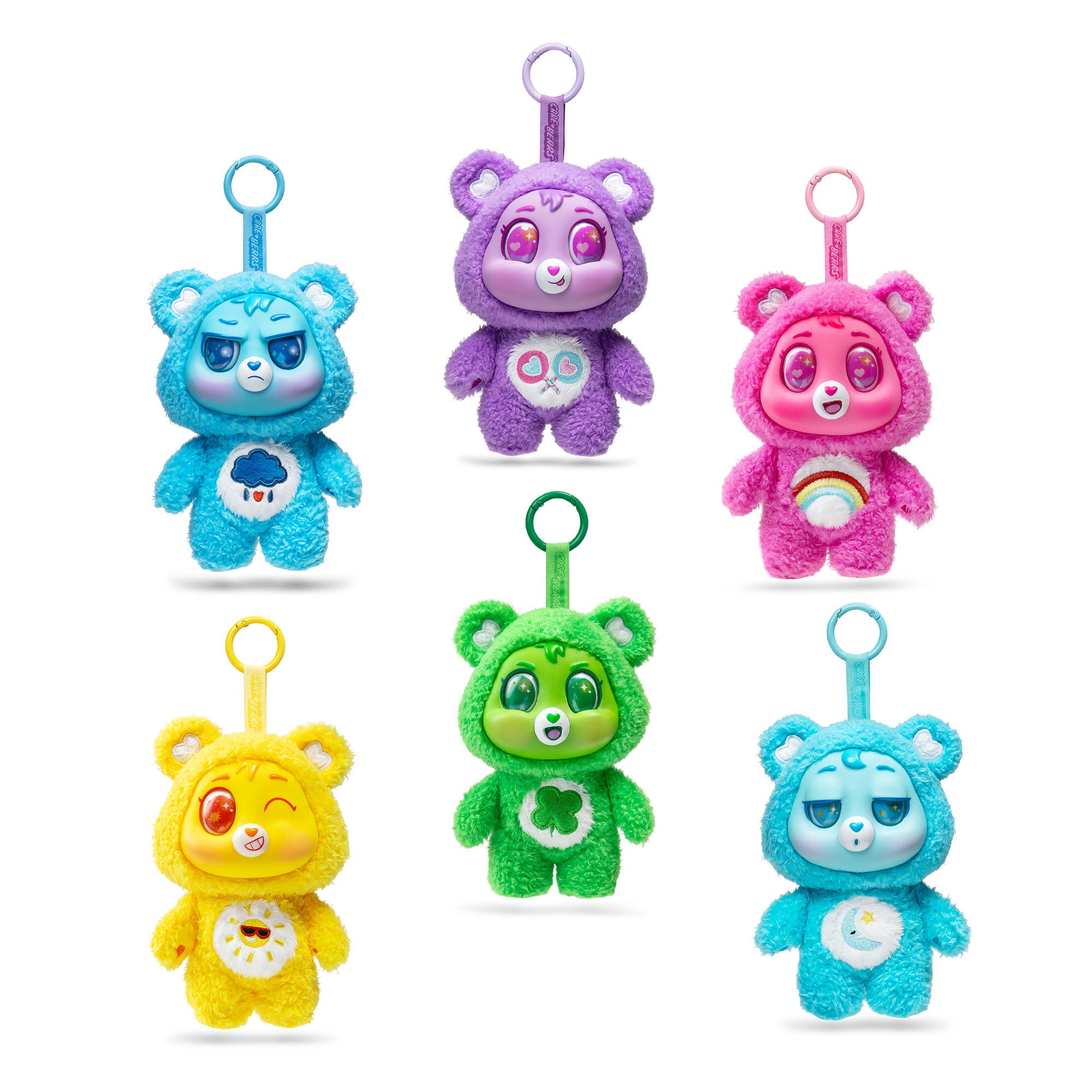 Care Bears Caring Cuties Plush Keychain Blind Box