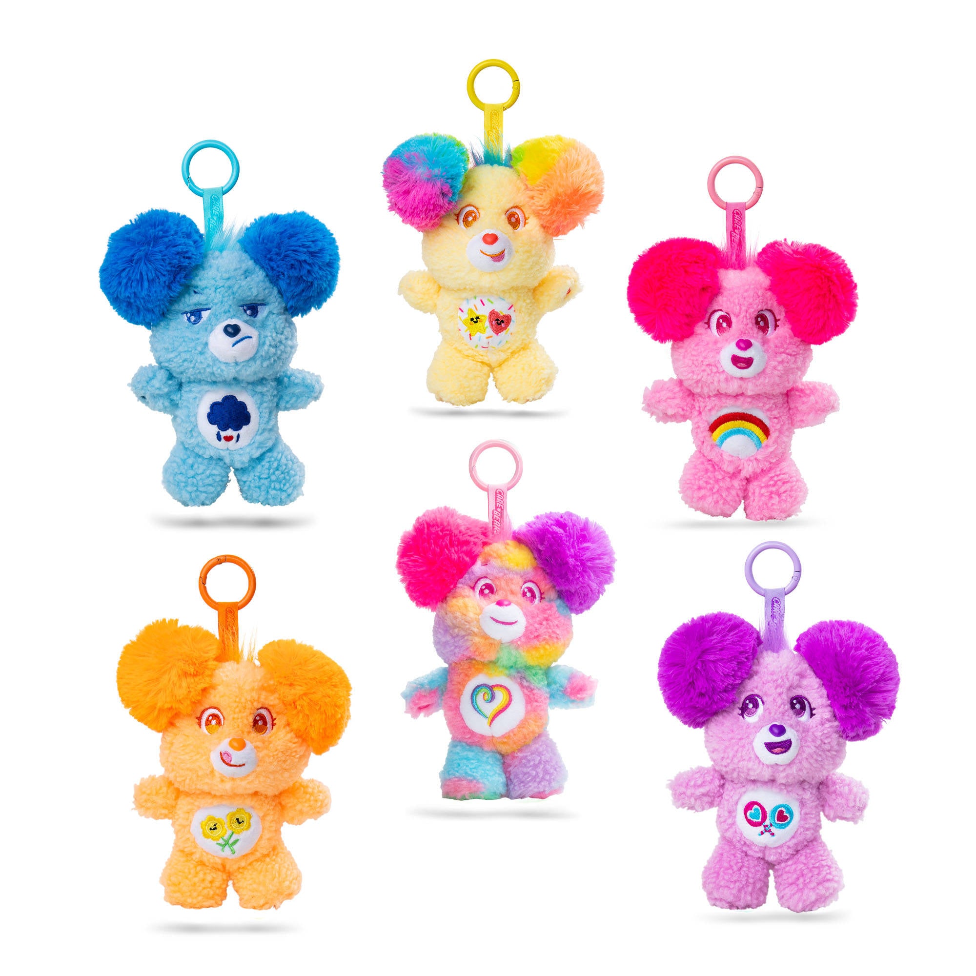 Care Bears Sugar Cuties Plush Keychain Blind Box