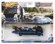Hot Wheels Car Culture Team Transport #35 Volkswagen Id R & Aero Lift - Toyworld NZ